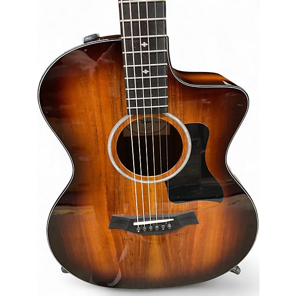 Used Taylor 224CEKDLX koa Acoustic Electric Guitar