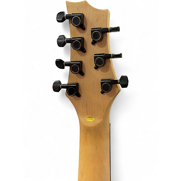 Used Volgoa 7 string guitar Candy Apple Red Solid Body Electric Guitar