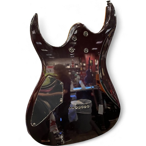 Used Volgoa 7 string guitar Candy Apple Red Solid Body Electric Guitar