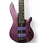 Used Schecter Guitar Research C-5 GT Purple Electric Bass Guitar