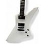 Used ESP LTD James Hetfield Snakebyte WHITE Solid Body Electric Guitar
