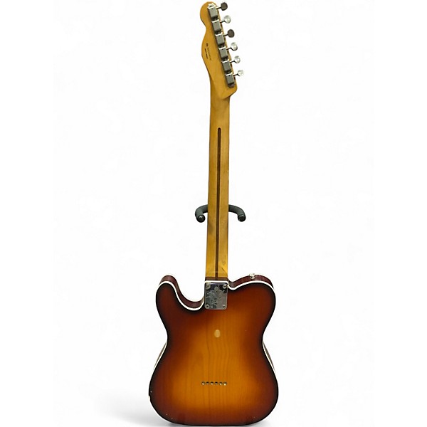 Used Fender jason isabell telecaster Brown Sunburst Solid Body Electric Guitar