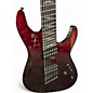 Used 2023 Schecter Guitar Research Reaper-7-String Elite Multiscale Electric Blood Burst Solid Body Electric Guitar