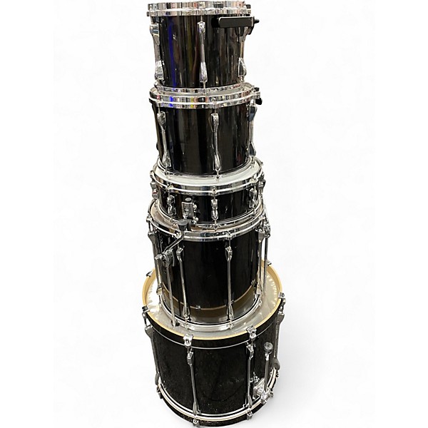 Used TAMA 5 Piece Superstar BLACK Drum Kit