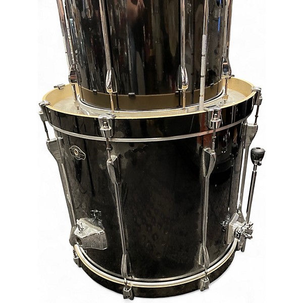 Used TAMA 5 Piece Superstar BLACK Drum Kit