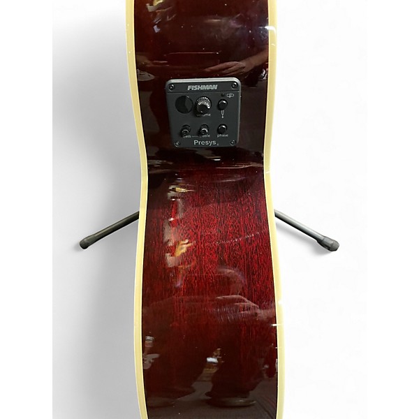 Used Harley Benton CLJ-412E Sunburst 12 String Acoustic Electric Guitar