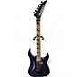 Used Jackson JS34Q Dinky transparent purple Solid Body Electric Guitar thumbnail