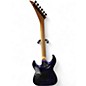 Used Jackson JS34Q Dinky transparent purple Solid Body Electric Guitar