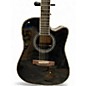 Used Zager ZAD-80CE BLACK Acoustic Electric Guitar