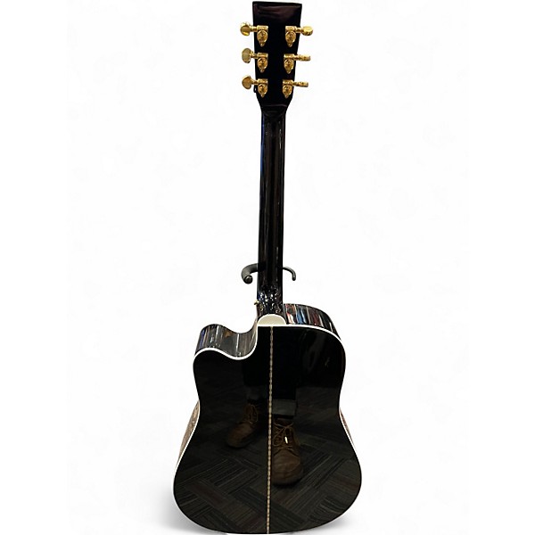 Used Zager ZAD-80CE BLACK Acoustic Electric Guitar