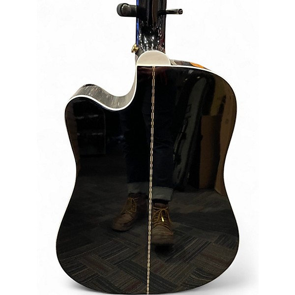 Used Zager ZAD-80CE BLACK Acoustic Electric Guitar