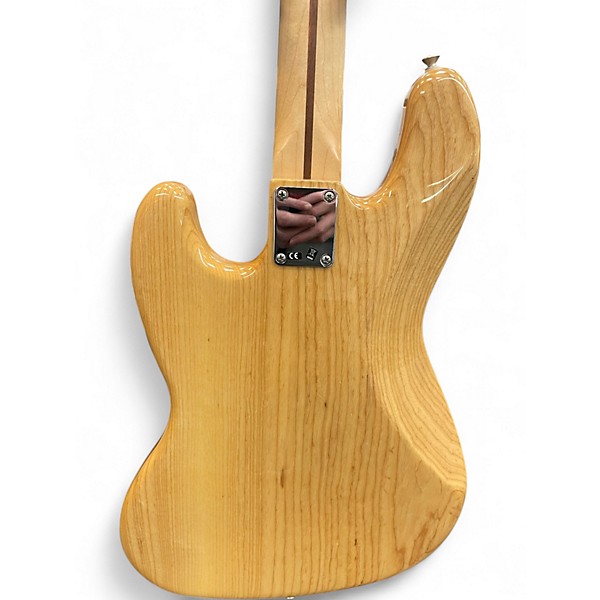 Used Fender FSR Standard Jazz Bass Natural Electric Bass Guitar