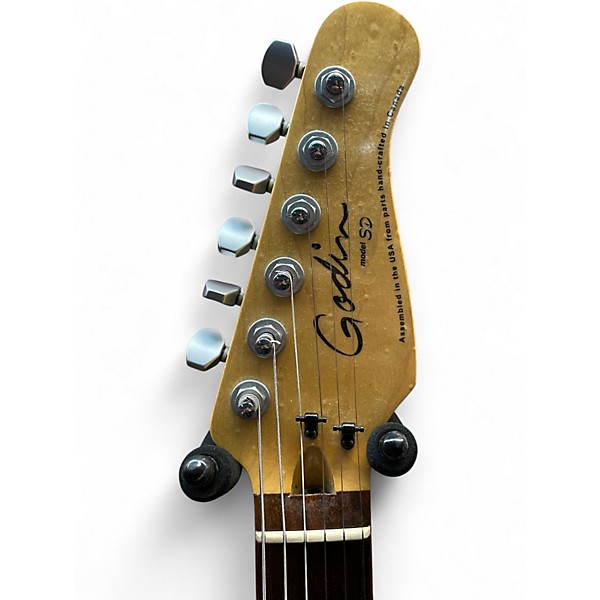 Used Godin Model SD HSS Blue Agave Solid Body Electric Guitar