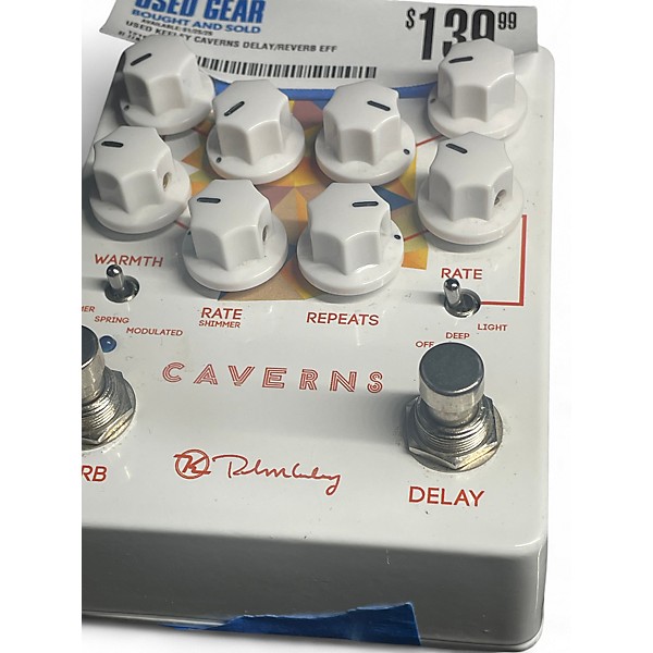 Used Keeley Caverns Delay/Reverb Effect Pedal