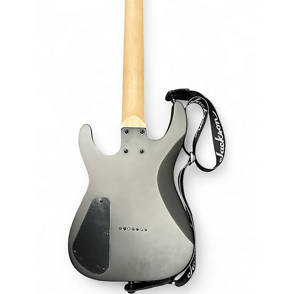 Used Jackson JS22-7 Dinky 7 String Black Solid Body Electric Guitar