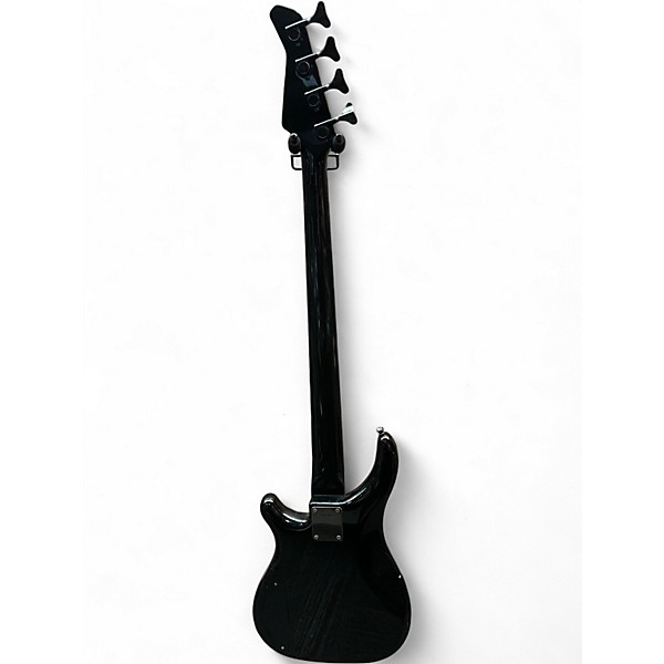 Vintage 1980s Fernandes FRBV 40 Revolver Black Electric Bass Guitar