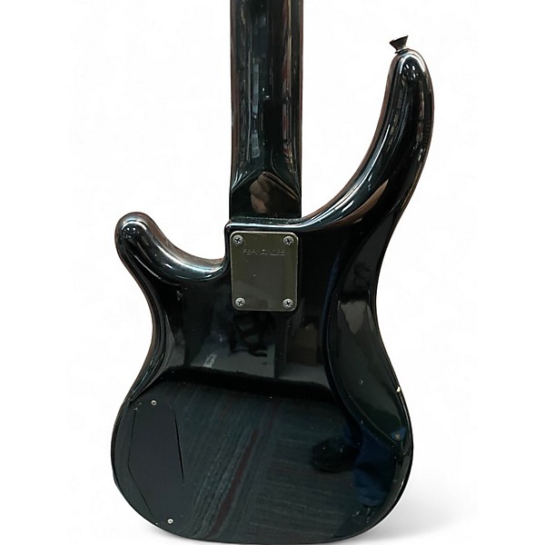 Vintage 1980s Fernandes FRBV 40 Revolver Black Electric Bass Guitar