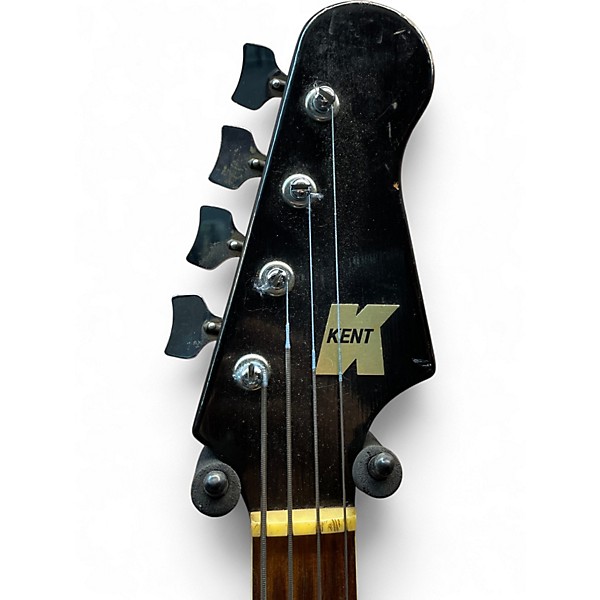 Vintage 1964 Kent 528 Black Cherry Electric Bass Guitar