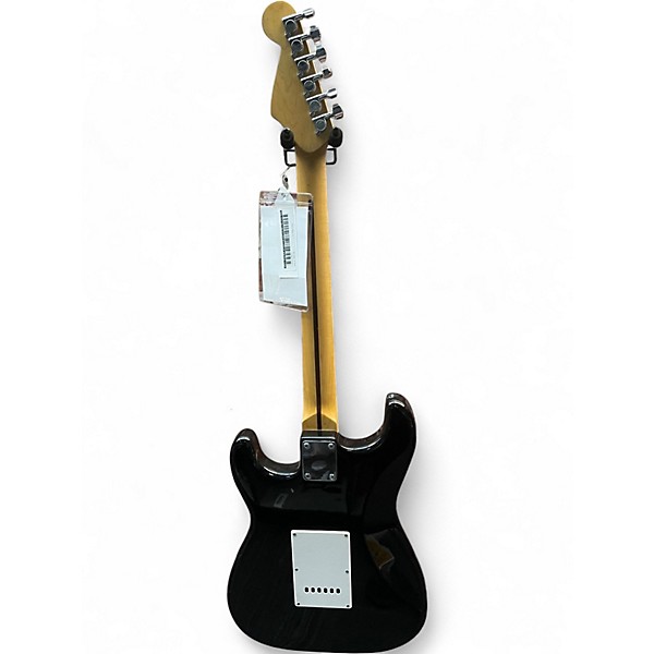 Used Squier stratocaster mij Black Solid Body Electric Guitar