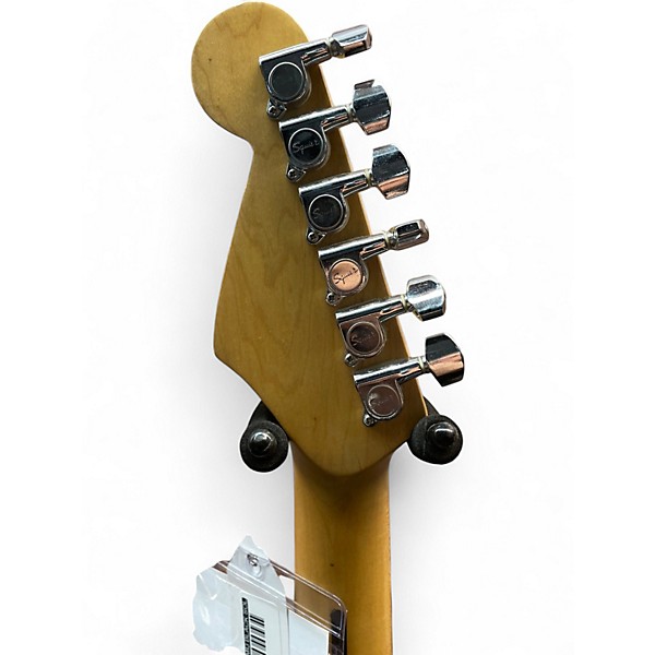 Used Squier stratocaster mij Black Solid Body Electric Guitar