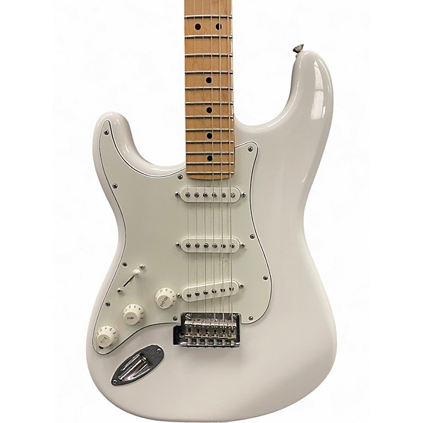 Used Fender Modern Player Stratocaster WHITE Solid Body Electric Guitar