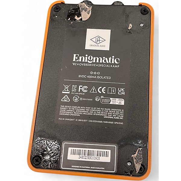 Used Universal Audio ENIGMATIC Effect Pedal
