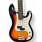 Used Donner P BASS 2 Color Sunburst Electric Bass Guitar