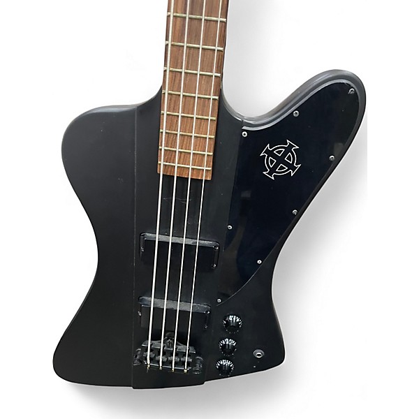 Used Epiphone Gothic Thunderbird IV Black Electric Bass Guitar