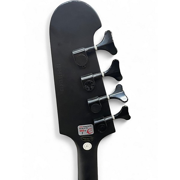 Used Epiphone Gothic Thunderbird IV Black Electric Bass Guitar