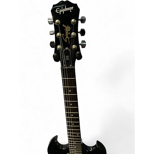 Used Epiphone SG Special Bolt On Black Solid Body Electric Guitar