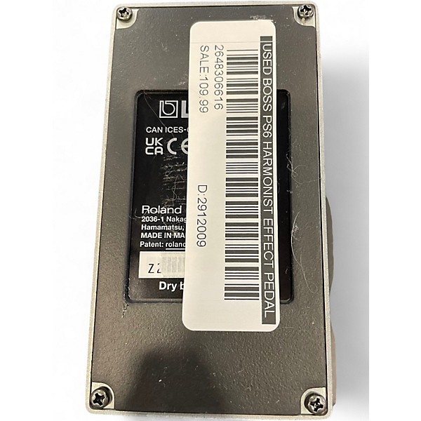 Used BOSS PS6 Harmonist Effect Pedal