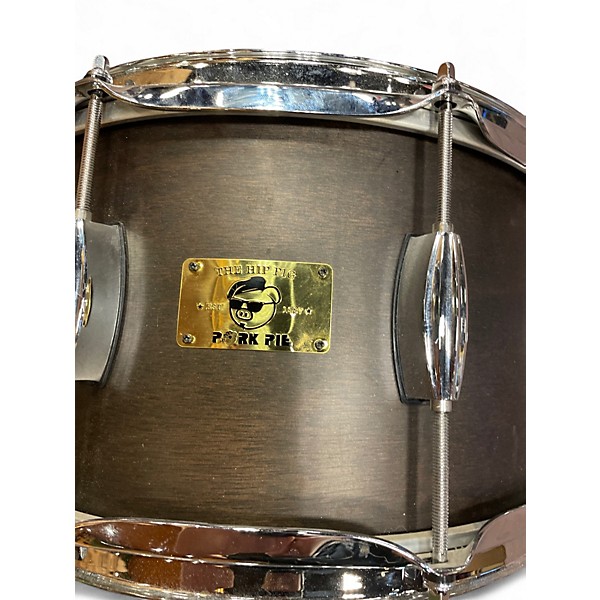 Used Pork Pie 6.5X14 HIP PIG DARK MAHOGANY Drum