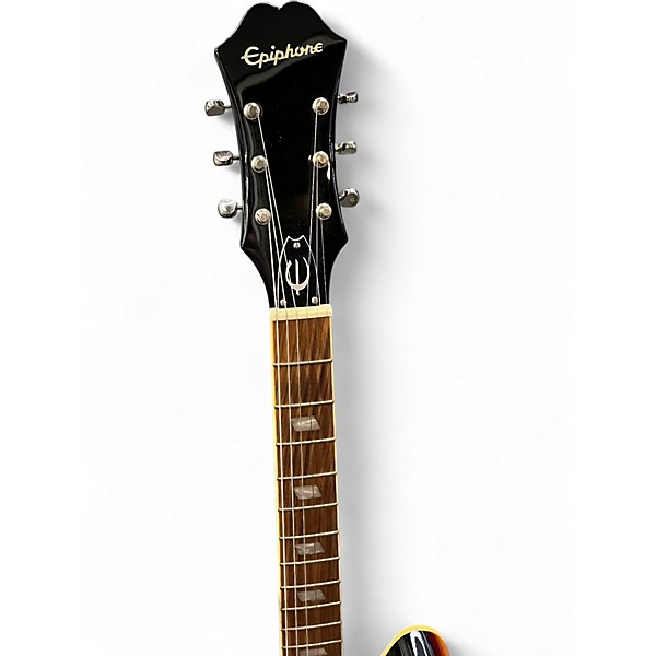 Used Epiphone Casino Vintage Sunburst Hollow Body Electric Guitar