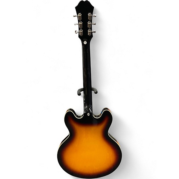 Used Epiphone Casino Vintage Sunburst Hollow Body Electric Guitar