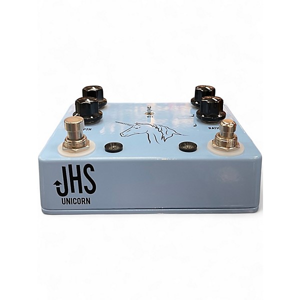 Used JHS Pedals Unicorn Uni-Vibe Photocell Modulator with Tap Tempo Effect Pedal