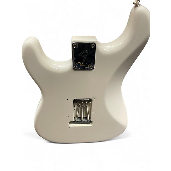 Used Fender PLAYER SERIES STRATOCASTER W/ BENDER White Solid Body Electric Guitar