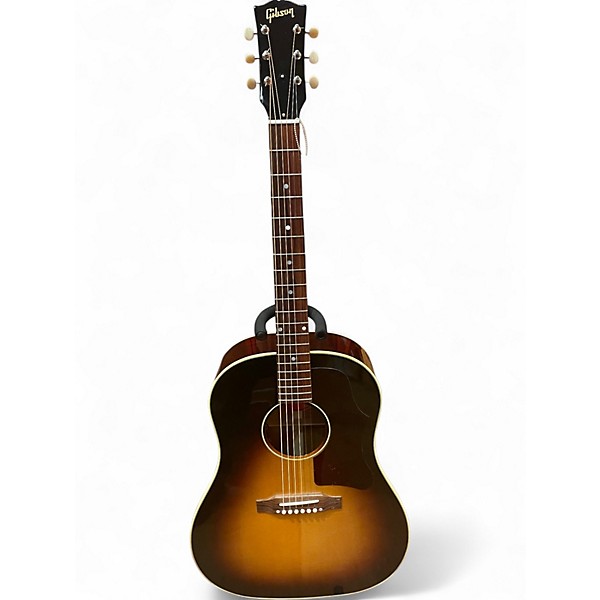 Used Gibson J45 Standard 2 Color Sunburst Acoustic Electric Guitar