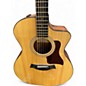 Used Taylor 214CE PLUS Natural Acoustic Electric Guitar