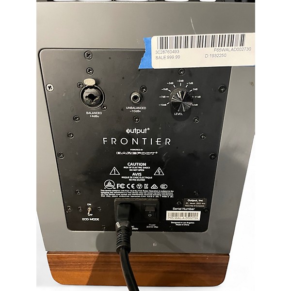 Used Output Frontier (Pair) Powered Monitor