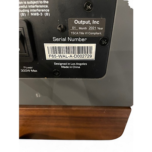 Used Output Frontier (Pair) Powered Monitor