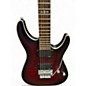 Used Schecter Guitar Research C-1 Platinum FR S Crimson Red Burst Solid Body Electric Guitar