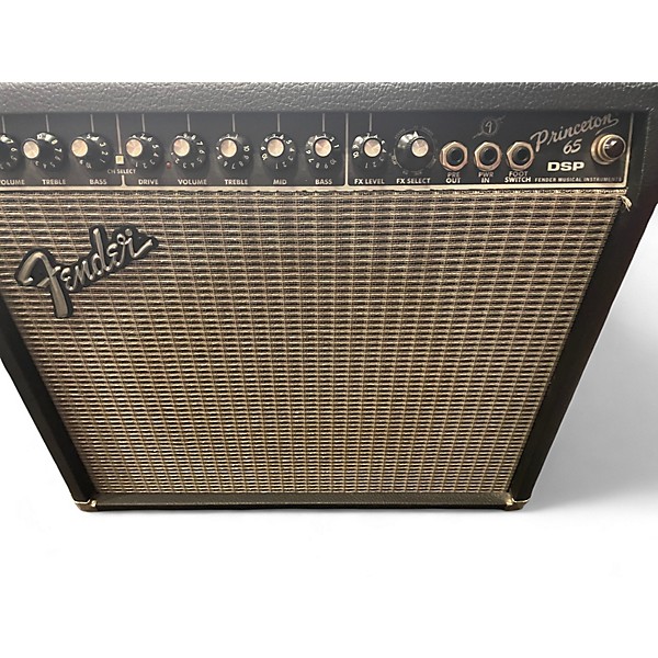 Used Fender Princeton 65 1x12 65W Guitar Combo Amp