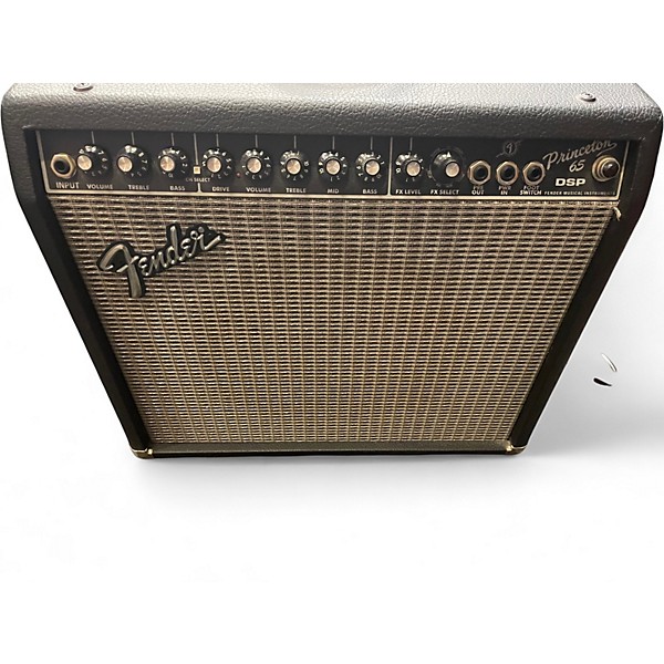 Used Fender Princeton 65 1x12 65W Guitar Combo Amp