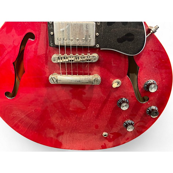 Used Epiphone ES355 Cherry Hollow Body Electric Guitar