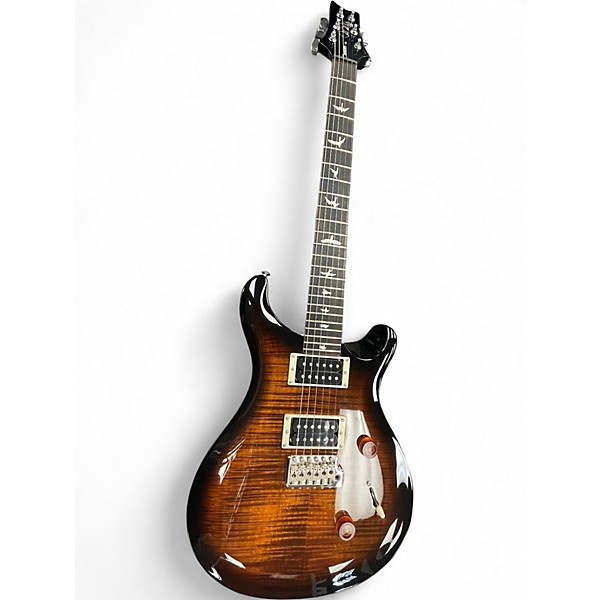 Used PRS SE Custom 24 Brown Sunburst Solid Body Electric Guitar
