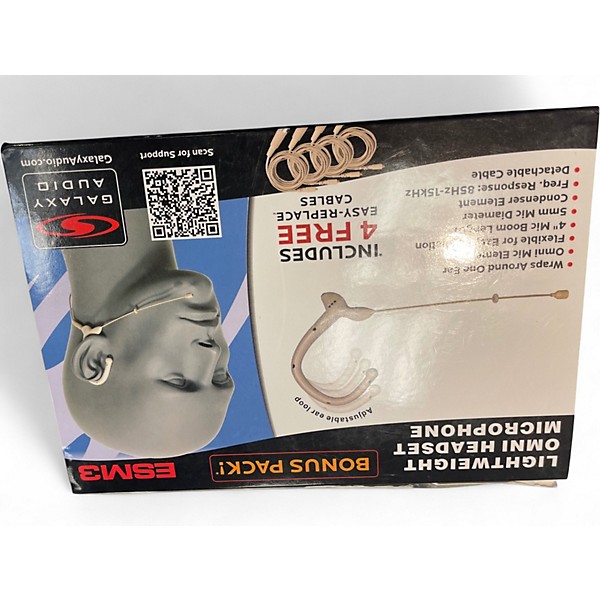 Used Galaxy Audio ESM3 Lavalier Wireless System