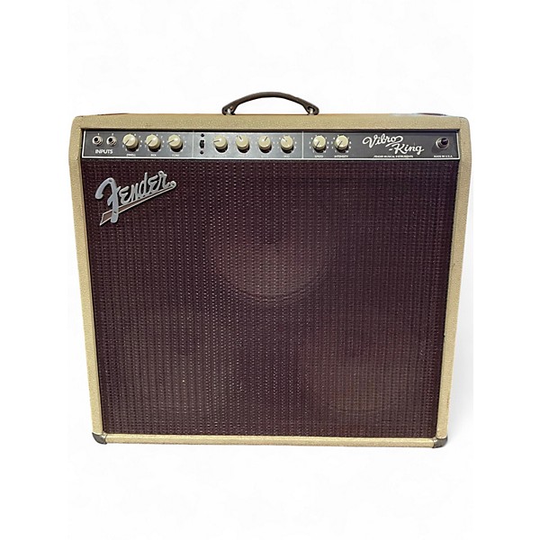 Used Fender Vibro King Custom 60W 3x10 Tube Guitar Combo Amp