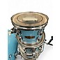 Used Donner 5 Piece Silent Practice Blue Drum Kit