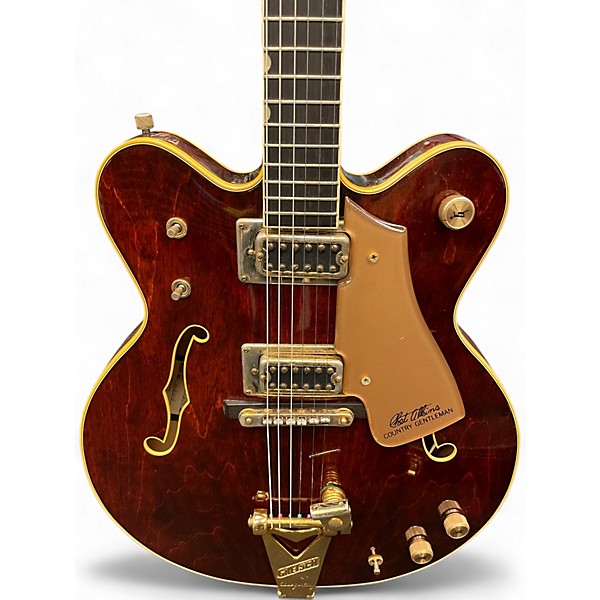 Vintage 1966 Gretsch Guitars Country Gentleman Red Hollow Body Electric Guitar
