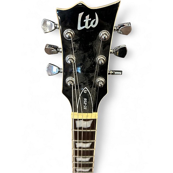 Used ESP LTD EC256 Trans Blue Solid Body Electric Guitar